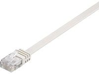 MicroConnect - Nätverkskabel - RJ-45 (hane) till RJ-45 (hane) - 1.5 m - UTP - CAT 6 - tvinnad, platt - vit