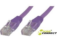 MicroConnect - Nettverkskabel - RJ-45 (hann) til RJ-45 (hann) - 3 m - UTP - CAT 6 - purpur