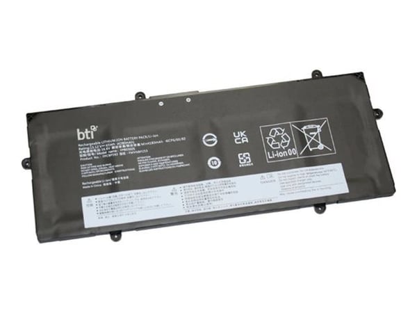 BTI - Batteri til bærbar PC (tilsvarer: Fujitsu FMVNBP253, Fujitsu FPB0360S) - litiumion - 4-cellers - 4300 mAh - 65 Wh - svart