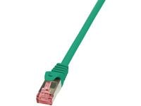 LogiLink 2m Cat.6 S/FTP, 2 m, Cat6, S/FTP (S-STP), RJ-45, RJ-45, Grønn