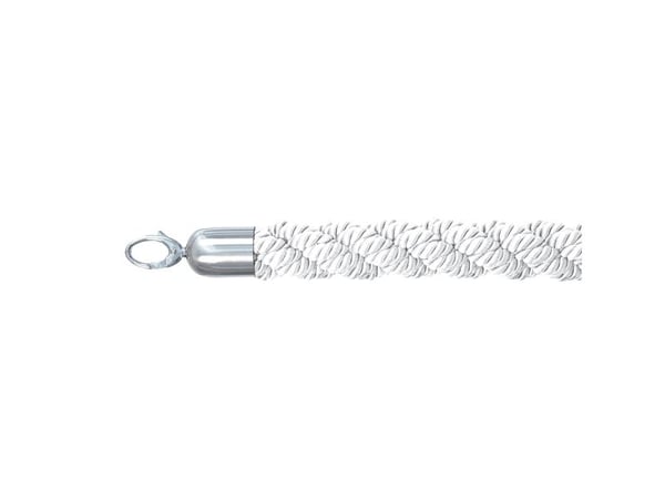 Securit® Classic Chrome reb hvid med kliklås stål