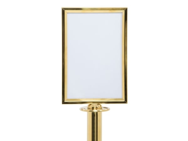 Securit® Classic Gold -kyltti A4 ruostumatonta terästä