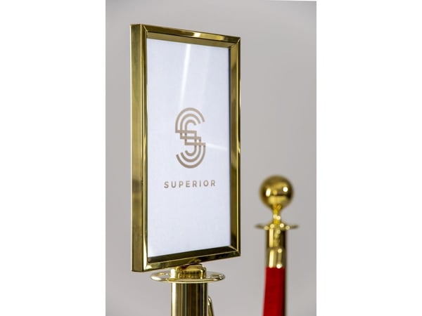 Securit® Classic Gold -kyltti A4 ruostumatonta terästä