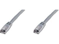 DIGITUS Premium - Patchkabel - RJ-45 (han) til RJ-45 (han) - 7 m - SFTP - CAT 5e - booted - grå