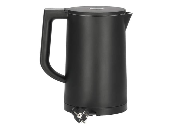 Severin WK 3483, 1,7 L, 2200 W, Svart, Plast, Rustfritt stål, Justerbar termostat, Vannmåler