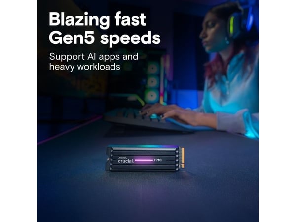 Crucial T710, 1 TB, M.2, 14900 MB/s