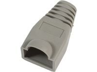 MicroConnect - Nätverkskabelsko - grå (paket om 50)