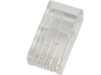 Microconnect KON505-50, RJ45, Läpikuultava, 10 g, 50 kpl, 133 mm, 91 mm