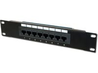 DIGITUS Professional DN-91508U - Koblingspanel - CAT 5e - UTP - RJ-45 X 8 - 1U - 10"
