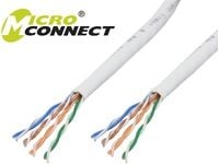 MicroConnect - Irtokaapeli - 305 m - UTP - CAT 6 - sisätiloissa, säikeistetty - harmaa