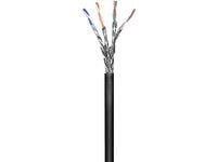 MicroConnect - Samlet kabel - 100 m - SFTP, PiMF - CAT 6 - innendørs, utendørs - svart