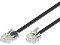 MicroConnect - Telefonkabel - RJ-45 (hann) til RJ-11 (hann) - 15 m - svart