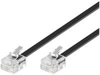 MicroConnect Modular - Telefonkabel - RJ-11 (hann) til RJ-11 (hann) - 15 m - flat
