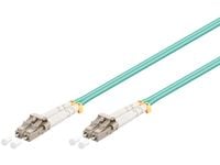MicroConnect - Nätverkskabel - LC/UPC-multiläge (hane) till LC/UPC-multiläge (hane) - 30 m - fiberoptisk - 50/125 mikron - OM3 - orange