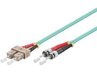 MicroConnect - Nettverkskabel - ST/PC-multimodus (hann) til SC/PC-multimodus (hann) - 2 m - fiberoptisk - 50 / 125 mikroner - OM1