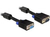 Delock - VGA-forlengelseskabel - HD-15 (VGA) (hann) til HD-15 (VGA) (hunn) - 15 m