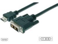 MicroConnect - Adapterkabel - DVI-D han til HDMI han - 50 cm