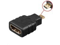 MicroConnect - HDMI-adapter - HDMI hunn til 19 pin micro HDMI Type D hann
