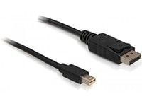 Delock - DisplayPort-kabel - Mini DisplayPort (hann) til DisplayPort (hann) - 1 m