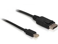 Delock - DisplayPort-kabel - Mini DisplayPort (hann) til DisplayPort (hann) - 3 m