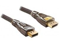Delock - DisplayPort-kabel - DisplayPort (hann) til DisplayPort (hann) - 5 m - antrasitt