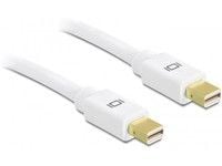 Delock - DisplayPort-kabel - Mini DisplayPort (hann) til Mini DisplayPort (hann) - 1.5 m - hvit