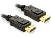 Delock - DisplayPort-kabel - DisplayPort (hann) til DisplayPort (hann) - 1 m - svart