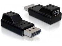 Delock - DisplayPort-adapter - DisplayPort (hann) til Mini DisplayPort (hunn) - svart