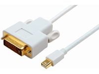 MicroConnect - DisplayPort-kabel - Mini DisplayPort (hann) til DVI-D (hann) - 1 m