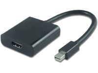 Microconnect MDPHDMI6B, 0,2 m, Mini DisplayPort, HDMI, Uros, Naaras, Nikkeli