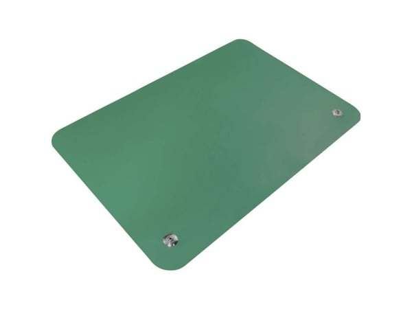 Quadrios ESD-bordmatte grønn (L x B) 55 mm x 55 mm