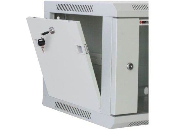Intellinet 711746, Veggmontert stativ, 6U, 60 kg, 18,5 kg, Grå