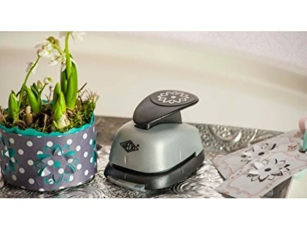 Wedo 168 443, Uthullende form, Sort, Grå, Papir, 220 g/m², 97 mm, 69 mm
