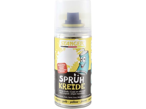 Stanger 115101, Keltainen, Spraymaali, Nestemäinen, 150 ml, 1 kpl | Stanger 115101, Keltainen, Spraymaali, Nestemäinen, 150 ml, 1 kpl |