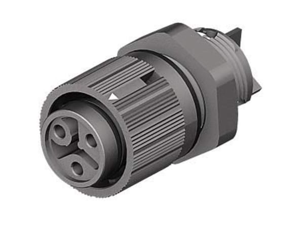 Wieland 46.031.5053.1 Pyöreä pistotulppaliitäntä, uppoasennus Sarja (pyöreä pistotulppaliitäntä): RST® MINI Napojen kokonaismäärä: 2 + PE 1 kpl
