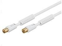 Microconnect COAX010WHQ, 10 m, Koaksiaalinen, Koaksiaalinen, Valkoinen