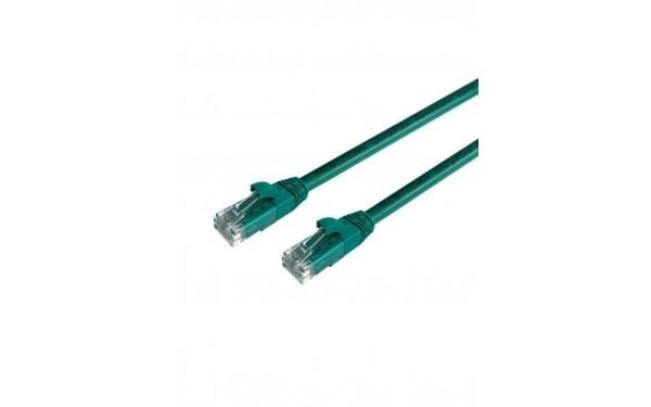 Mercodan UltraFlex Patchkabel KAT6 UTP, 30m, Grøn, LSZH Halogenfri, AWG26, kobber, FLUKE testet, 30 m, Cat6, U/UTP (UTP), RJ-45, RJ-45, Grønn
