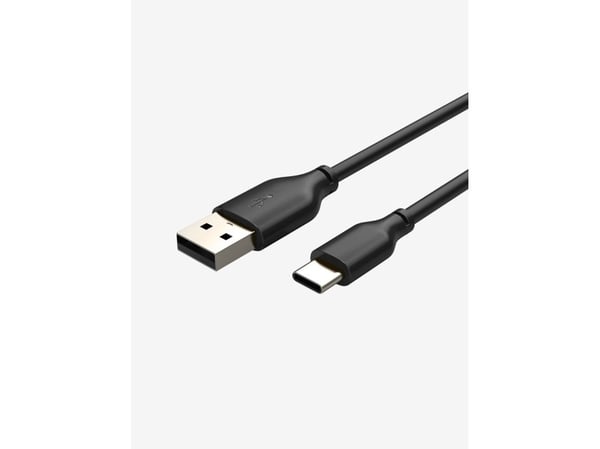 Cabletime CT-C160-U32(3A)-CMAM1-B1, 1 m, USB C, USB A, USB 2.0, 0,48 Gbit/sek, Sort