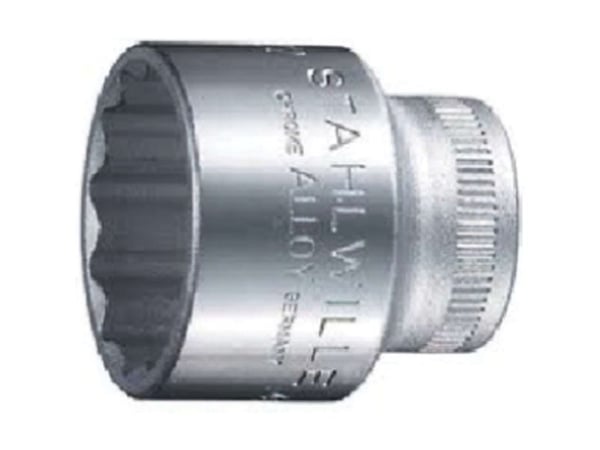 STAHLWILLE 02420024, Stikkontakt, Kromfarget, DIN EN 3709, 45 g