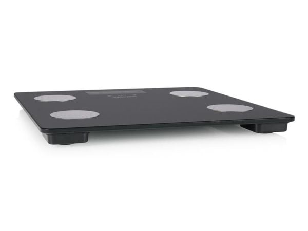 Tristar WG-2442, Elektronisk personvekt, 150 kg, 100 g, Sort, firkant, Glass