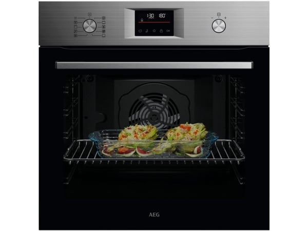 AEG Series 5000 OU5PB41FSM, Medium, Elektrisk ovn, 72 l, 72 l, 2700 W, Pyrolytisk