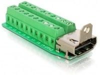 DeLOCK Adapter HDMI female > Terminal Block 20pin, 20pin