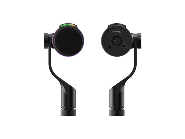HyperX FlipCast - USB/XLR Dynamic Microphone (Black), Dynamisk mikrofon, -10 dB, 20 - 20000 Hz, 0,05%, 1 O, 192 kHz