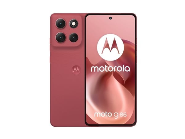 Motorola moto g86 5G 16,9 cm (6,67") Dual SIM Android 15 USB Type-C 8 GB 256 GB 5200 mAh Vaaleanpunainen