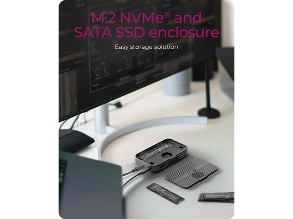 Spor na NVMe+SATA IB-DK4071M-CU31 7w1
