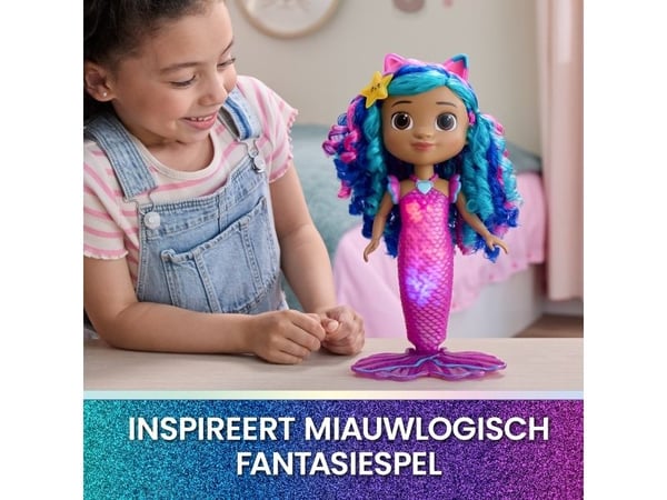 Gabby's Movie Sing & Shine Mermaid Gabby Doll 36cm