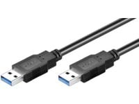 MicroConnect - USB-kabel - USB-type A (hann) til USB-type A (hann) - USB 3.0 - 2 m - svart