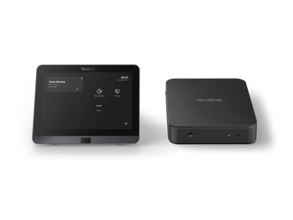 Yealink MCore Kit-C5U-MS - 3rd Gen - Microsoft Teams-rumssystem (MTouch Plus pekpanel, MCore Pro Mini-PC, RoomSensor) - power adapter included