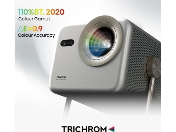 Hisense M2 Pro - DLP-projektor - laser - 3D - 1300 ANSI lumen - 3840 x 2160 - 16:9 - 4K - Wi-Fi / Bluetooth / Miracast / AirPlay - grå
