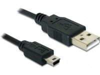 DeLOCK - USB-kaapeli - USB (han) til mini-USB type B (han) - 1 m